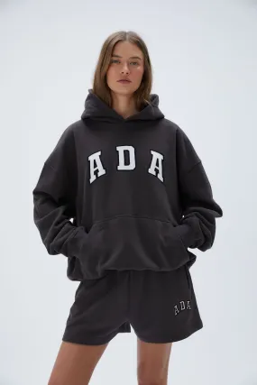 ADA Oversized Hoodie - Coffee Bean