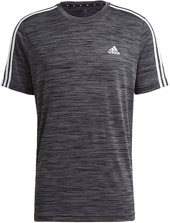 Adidas Men's 3 Stripes Short Sleeve T-Shirt