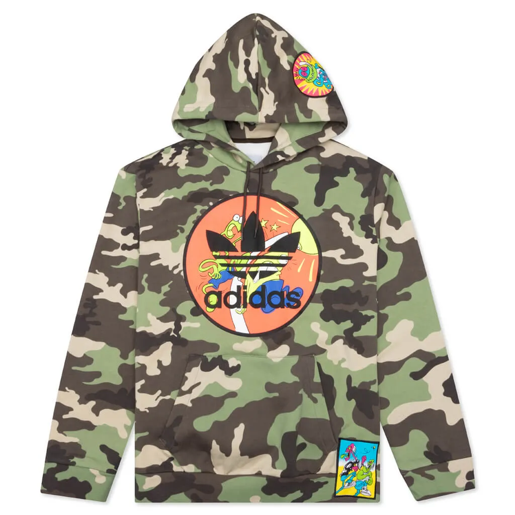 Adidas Originals x Jeremy Scott Hoodie - Multi Color