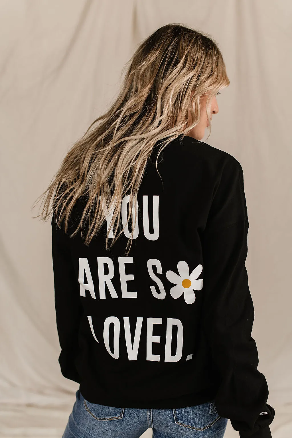 Ampersand You Are So Loved University Pullover