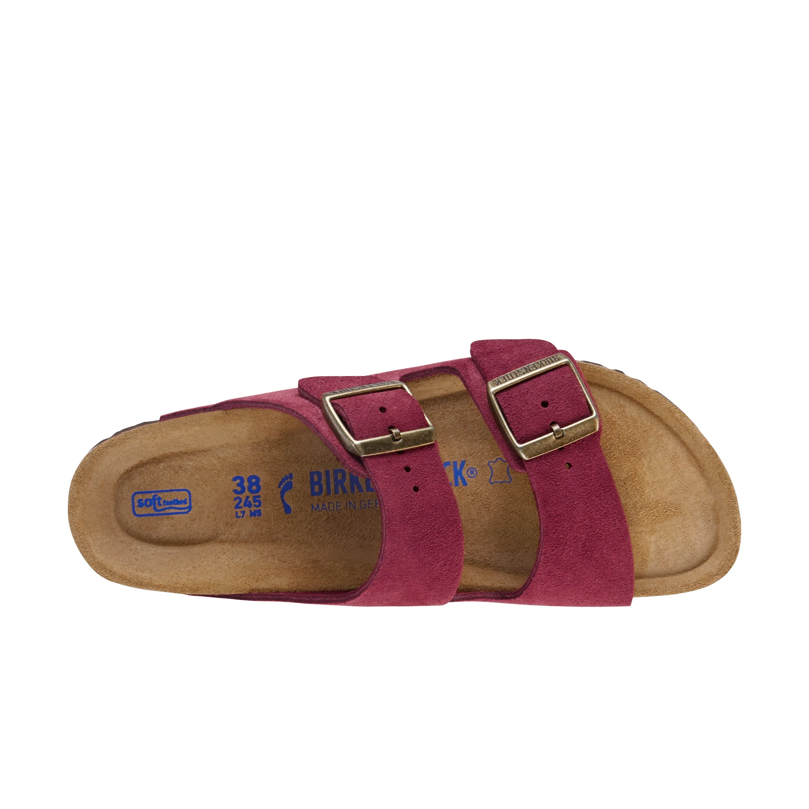 Arizona SFB Antique Port Suede Leather