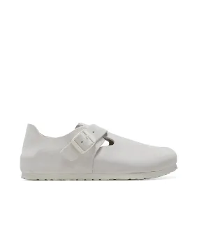 Birkenstock London Antique White Suede