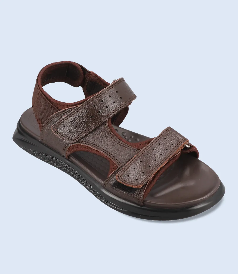 BM4418-DARKBROWN-Men Comfort Sandal