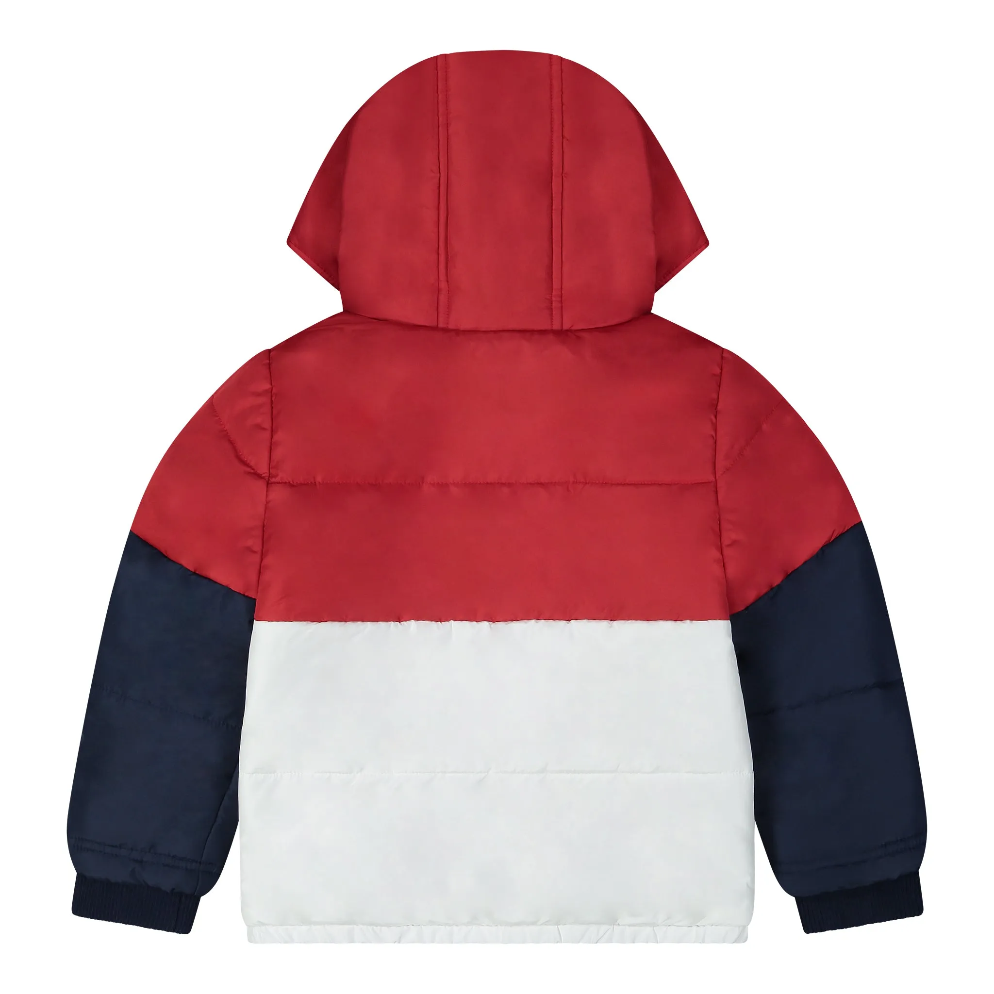 Boys Colorblocked Puffer Jacket