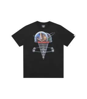 CONEWORLD T-SHIRT - BLACK