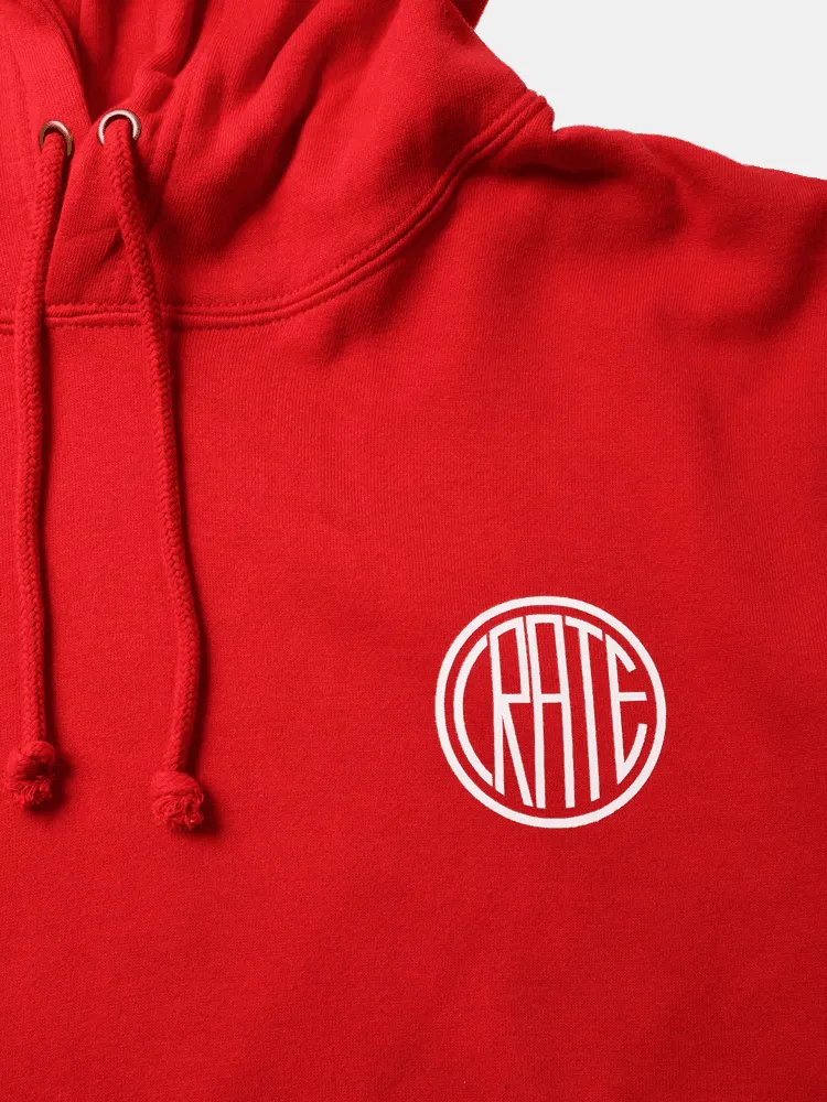 Crate Gang Hoodie - Red