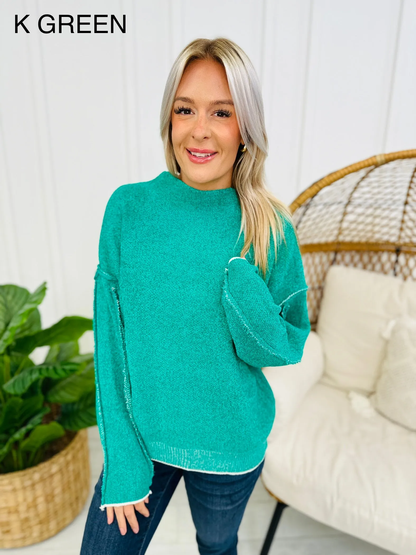 DOORBUSTER! Say So Sweater- Multiple Colors!