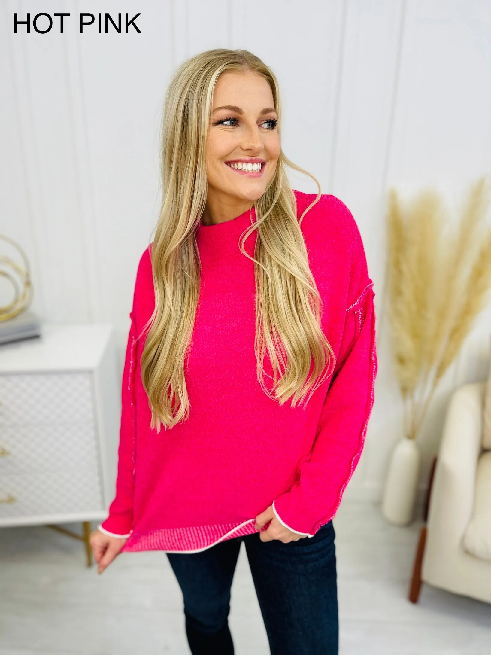 DOORBUSTER! Say So Sweater- Multiple Colors!