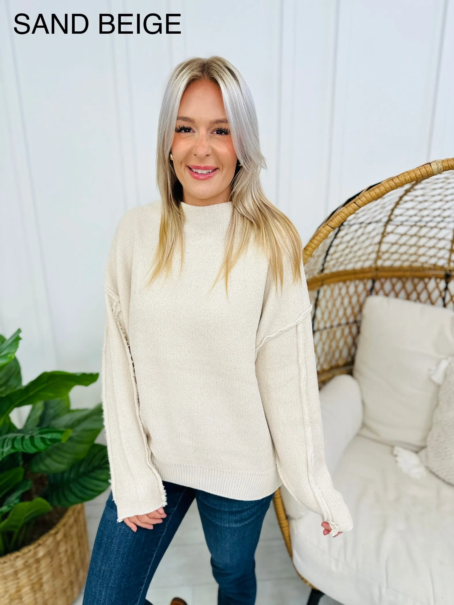 DOORBUSTER! Say So Sweater- Multiple Colors!