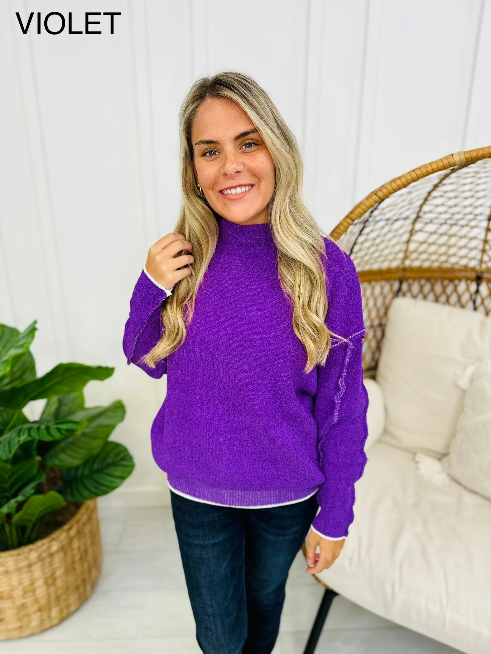 DOORBUSTER! Say So Sweater- Multiple Colors!