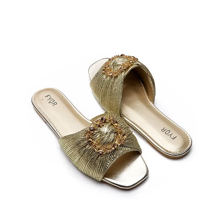 Embellished Flat Sandal MY 224