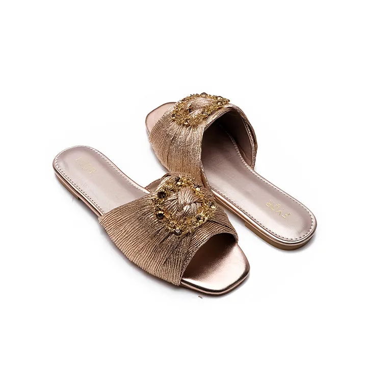 Embellished Flat Sandal MY 224