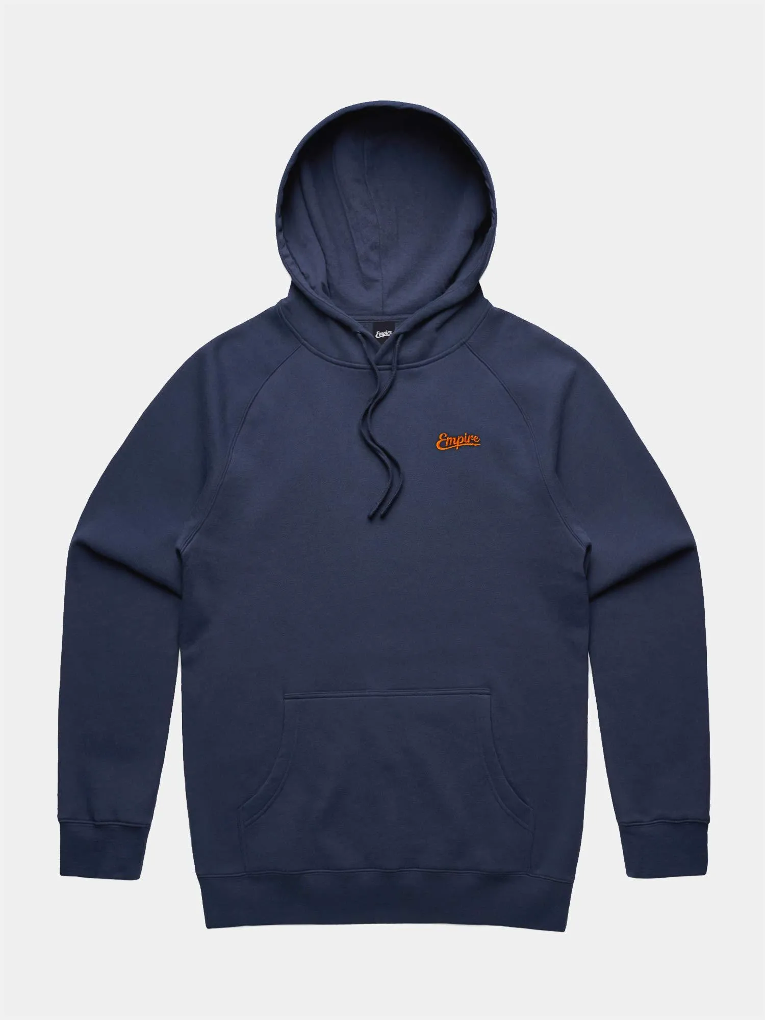 Empire Stitched Up Hoodie - Vintage Navy / Orange