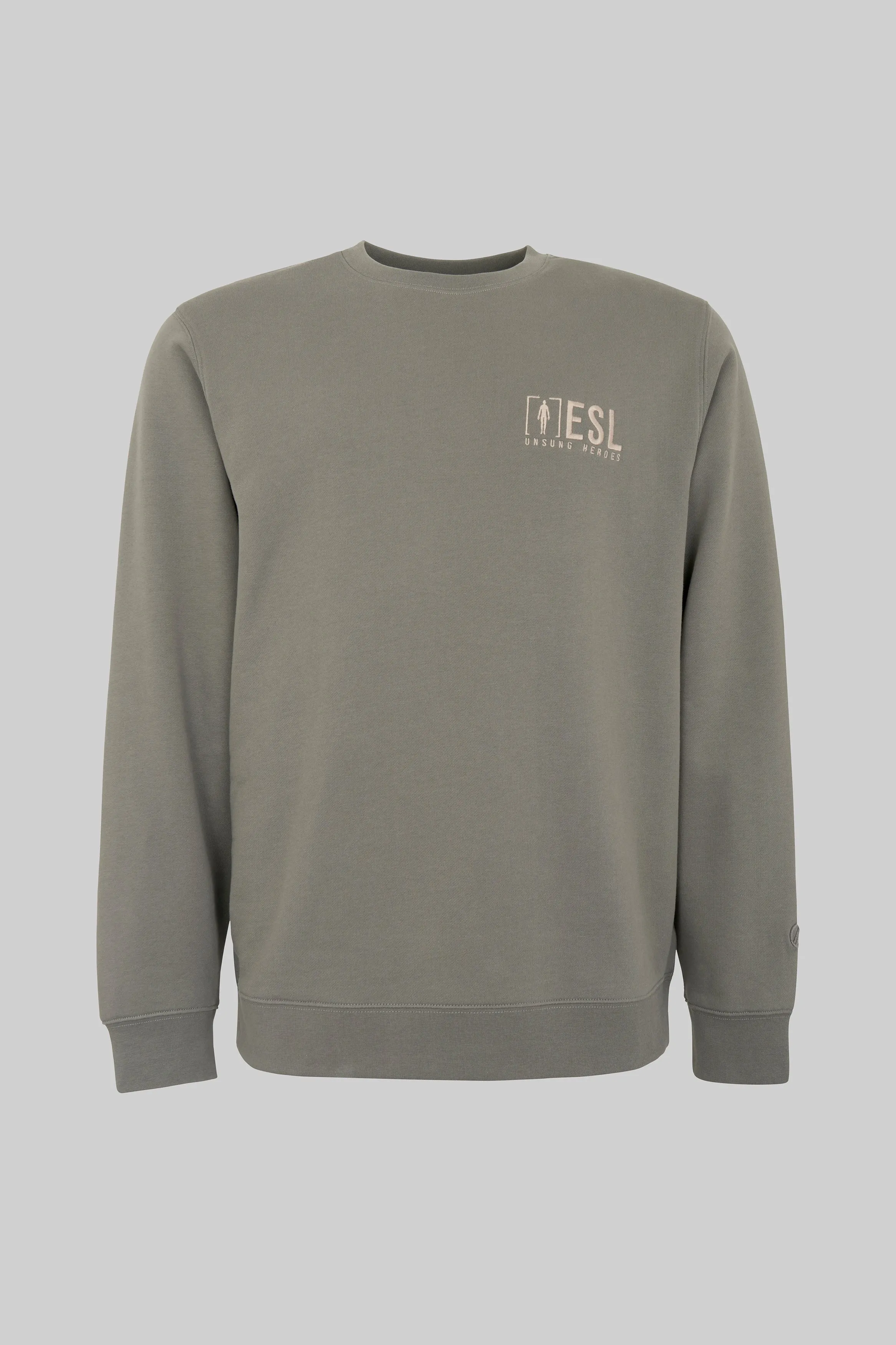 ESL Unsung Heroes Map Sweatshirt Pewter