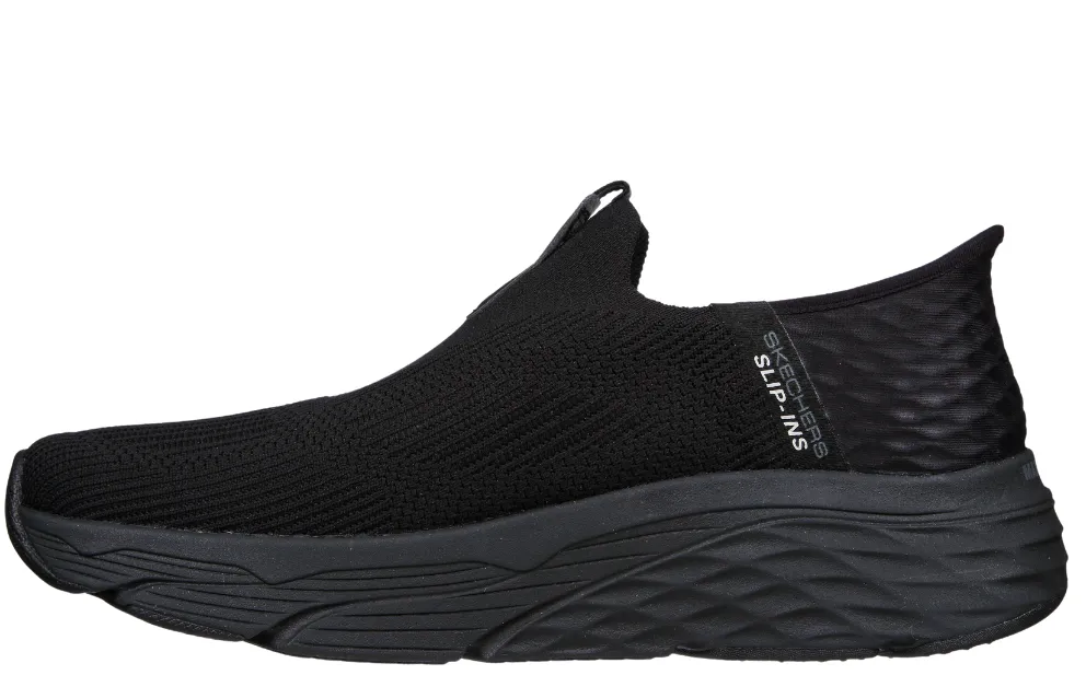 Espadrile sport, barbati, SKECHERS MAX CUSHIONING ELITE ADVANTAGEOUS SLIP-INS, 220389-BBK negru, textil