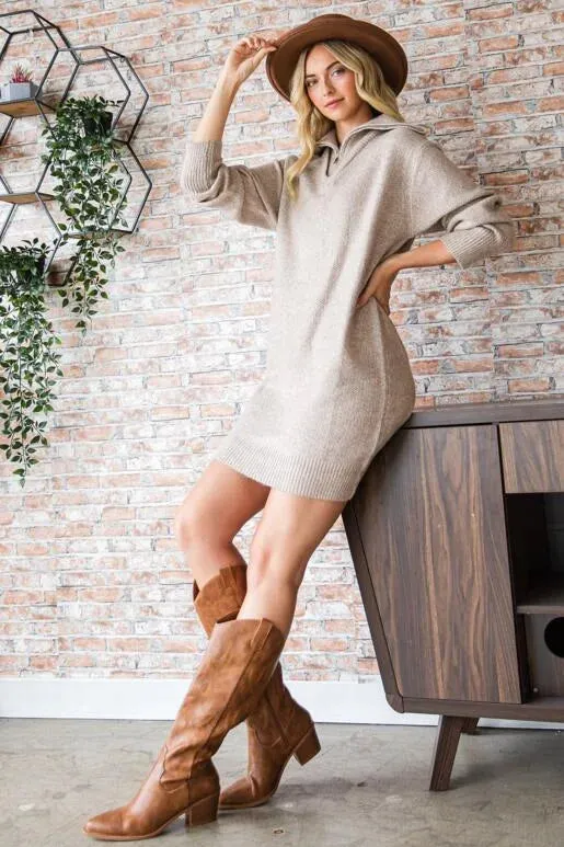 Forever and a Day Sweater Dress