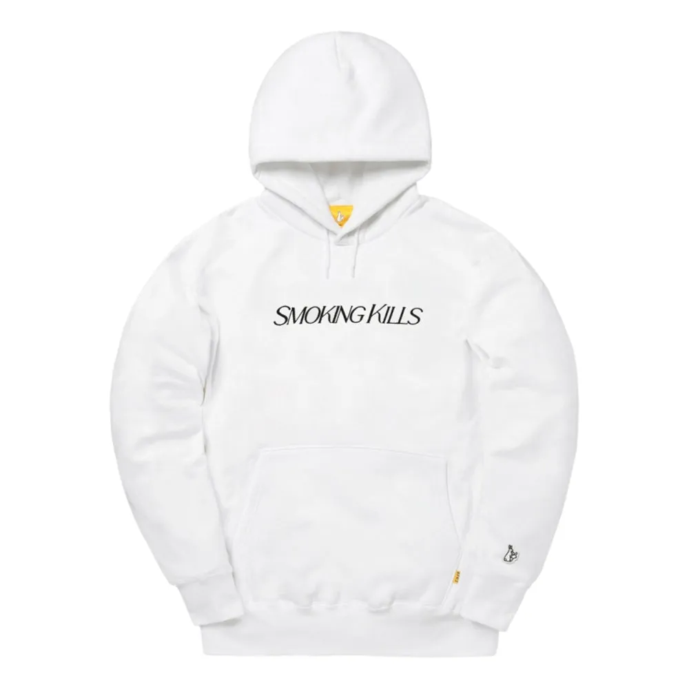 #FR2 SMOKING ART HOODIE-WHITE