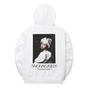 #FR2 SMOKING ART HOODIE-WHITE