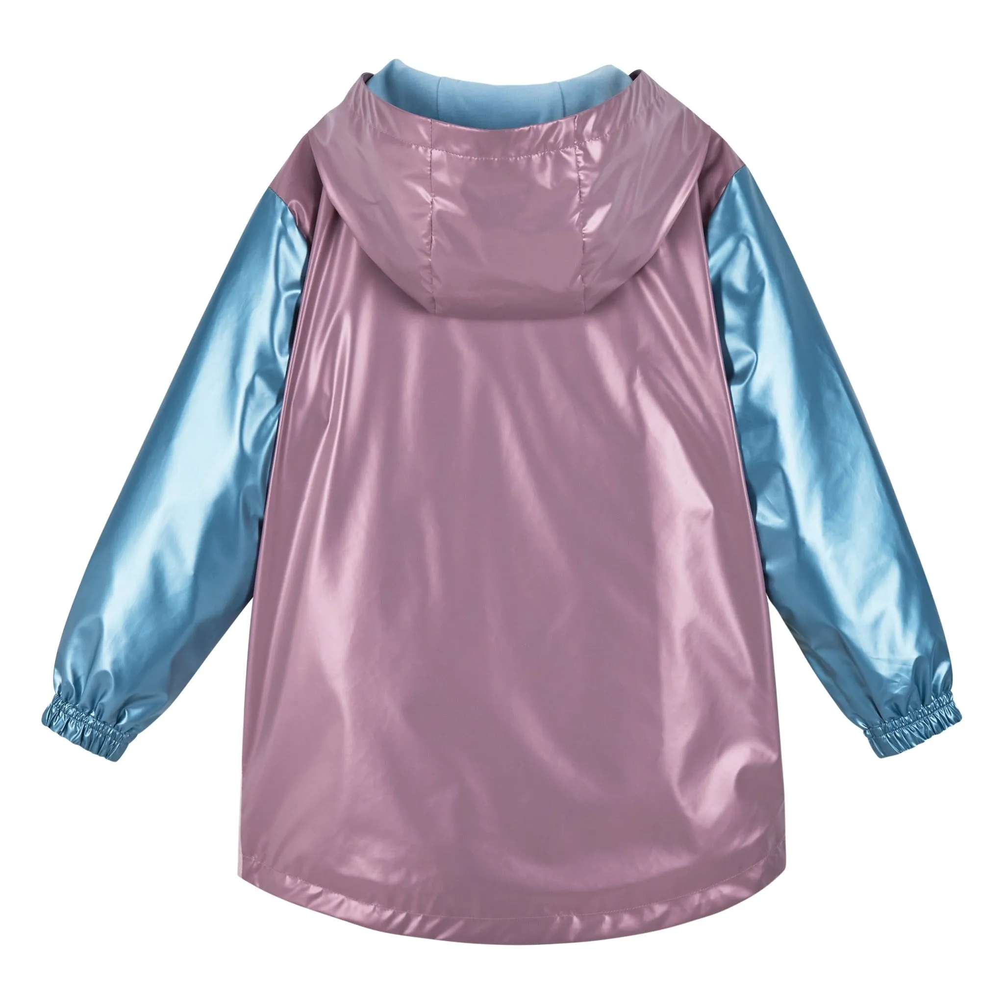 Girls Aqua Windbreaker