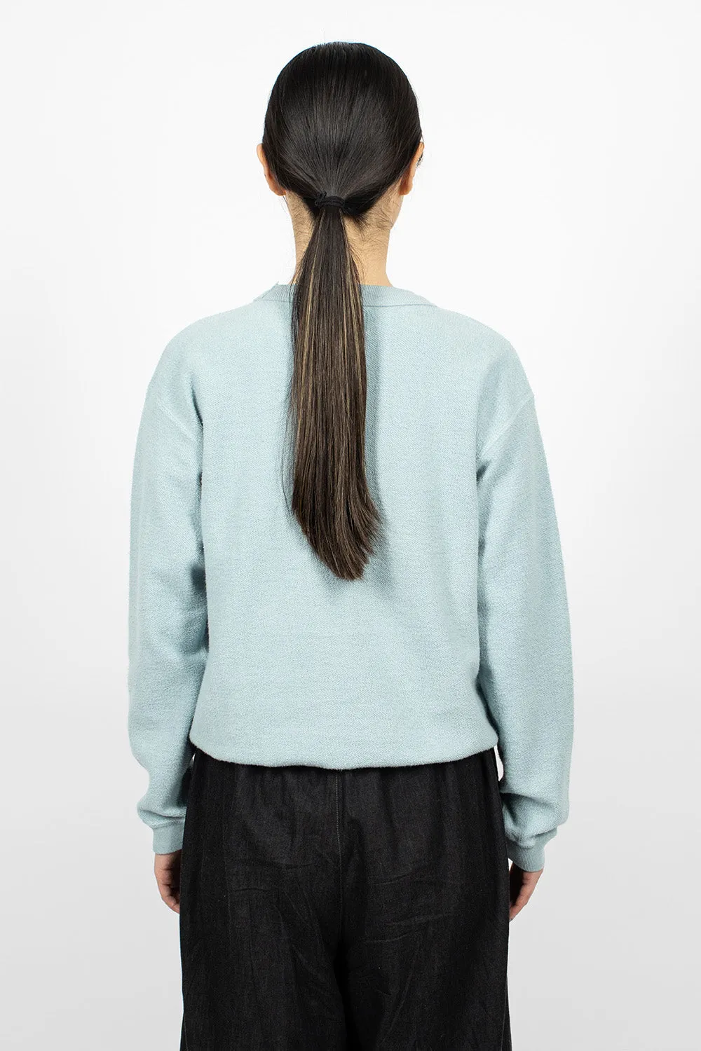 Hina Crew Neck Sweatshirt Tourmaline