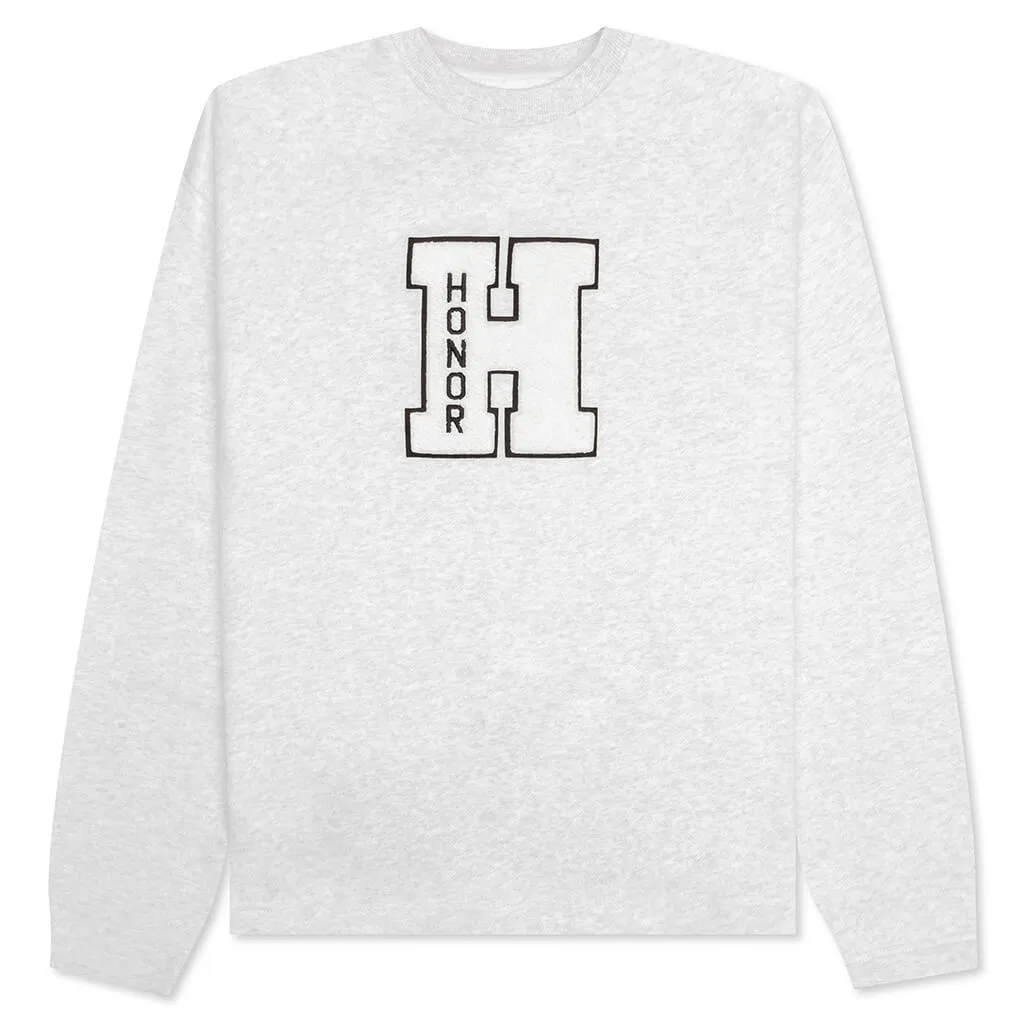 Honor The Gift Campus Crewneck - Light Heather