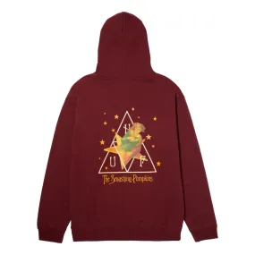 HUF HUF X SMASHING PUMPKINS INFINITE STAR GIRL P/O HOODIE-BURGUNDY