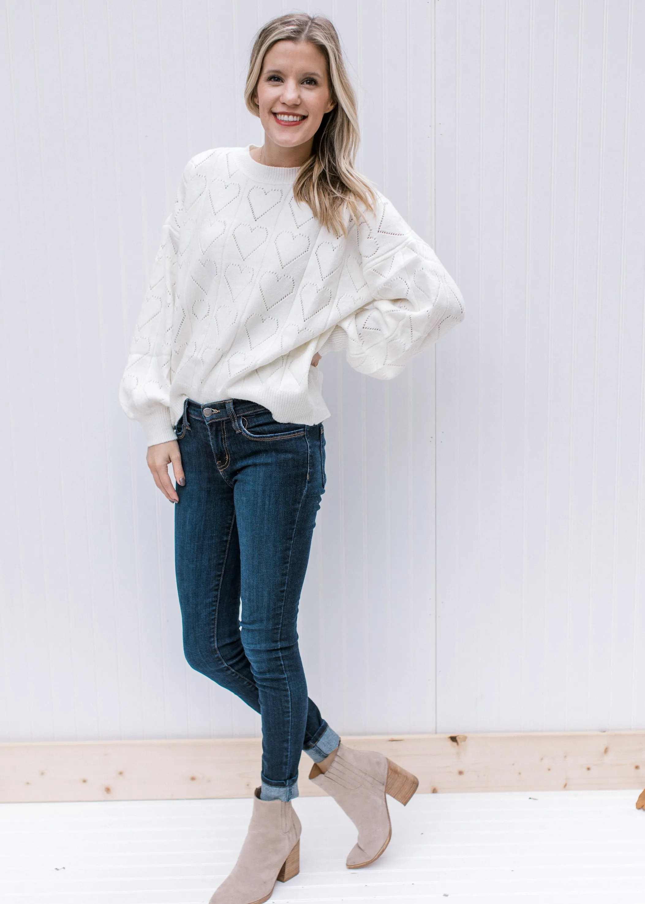 Ivory For Me Sweater