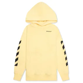 Kids Rubber Arrow Hoodie - Yellow/Black