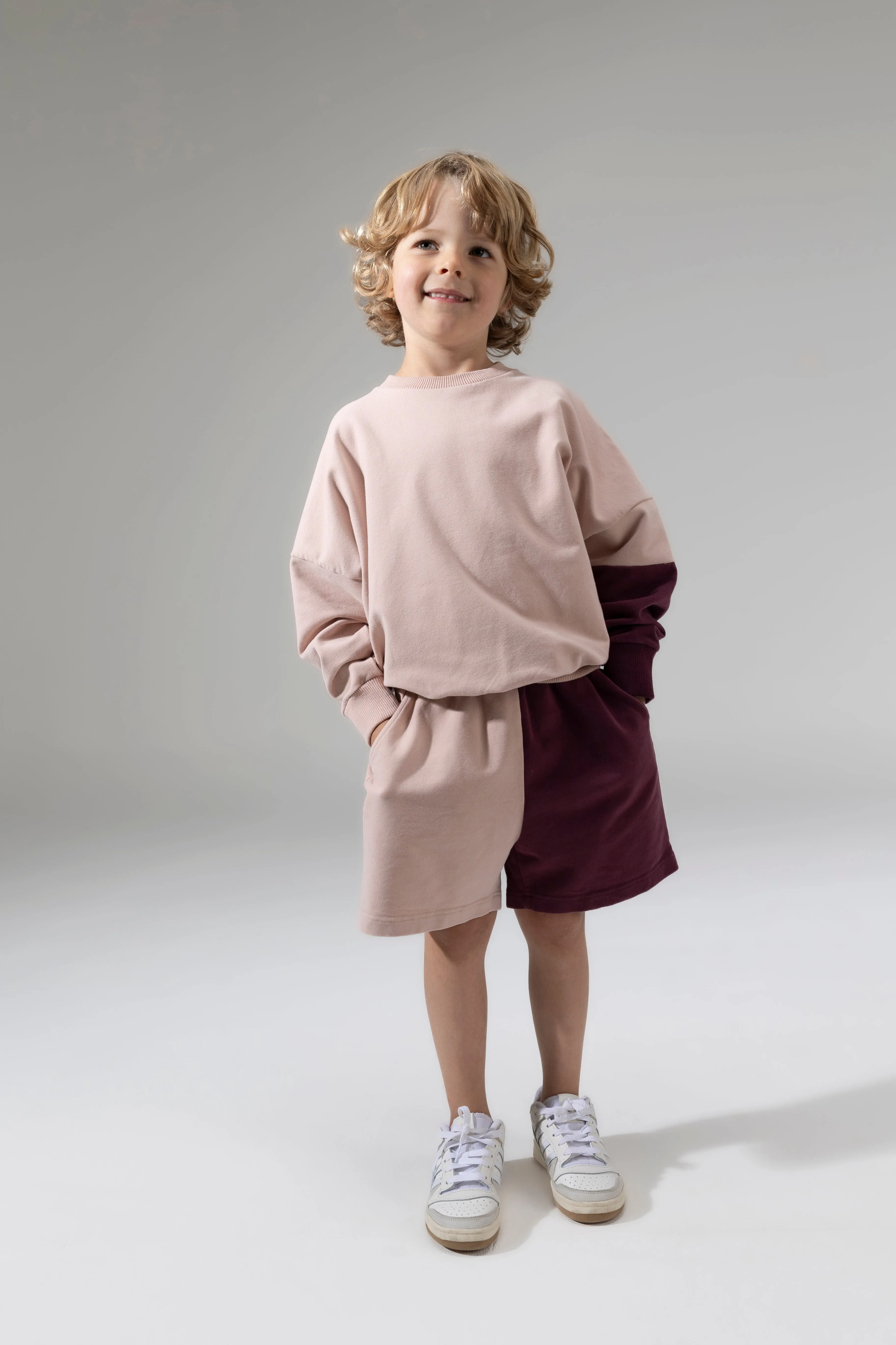 Kinder Sweater Oversized Rose Dust / Crushed Violets