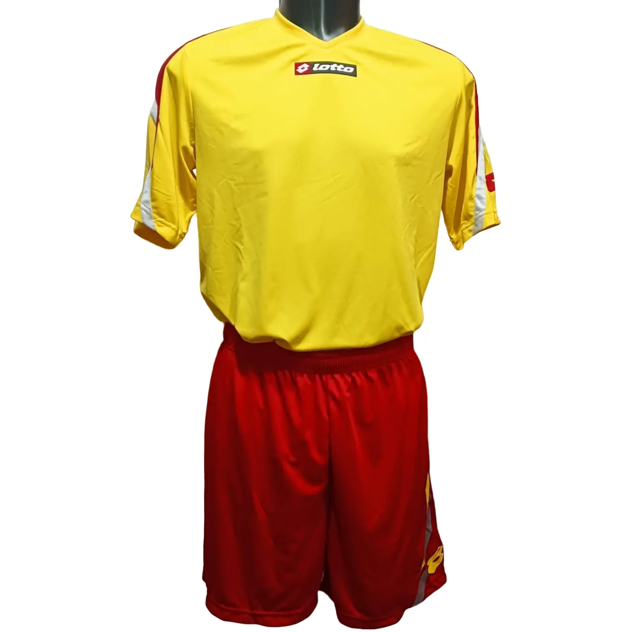 Lot Power N3484 yellow-red adult football-soccer sports uniform