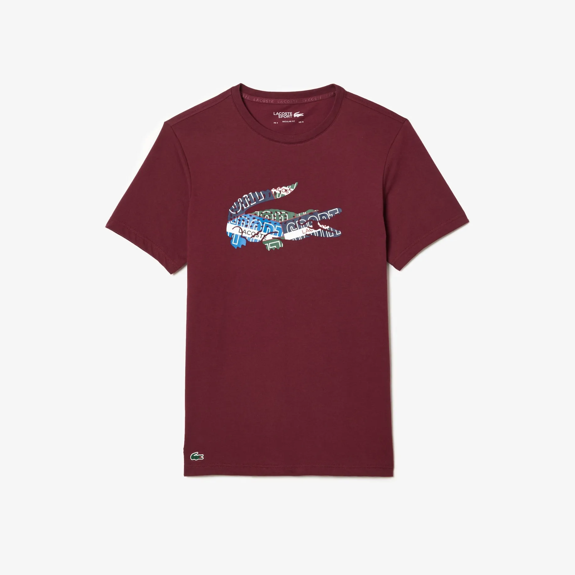 Men’s Sport Cotton Tee (Bordeaux)