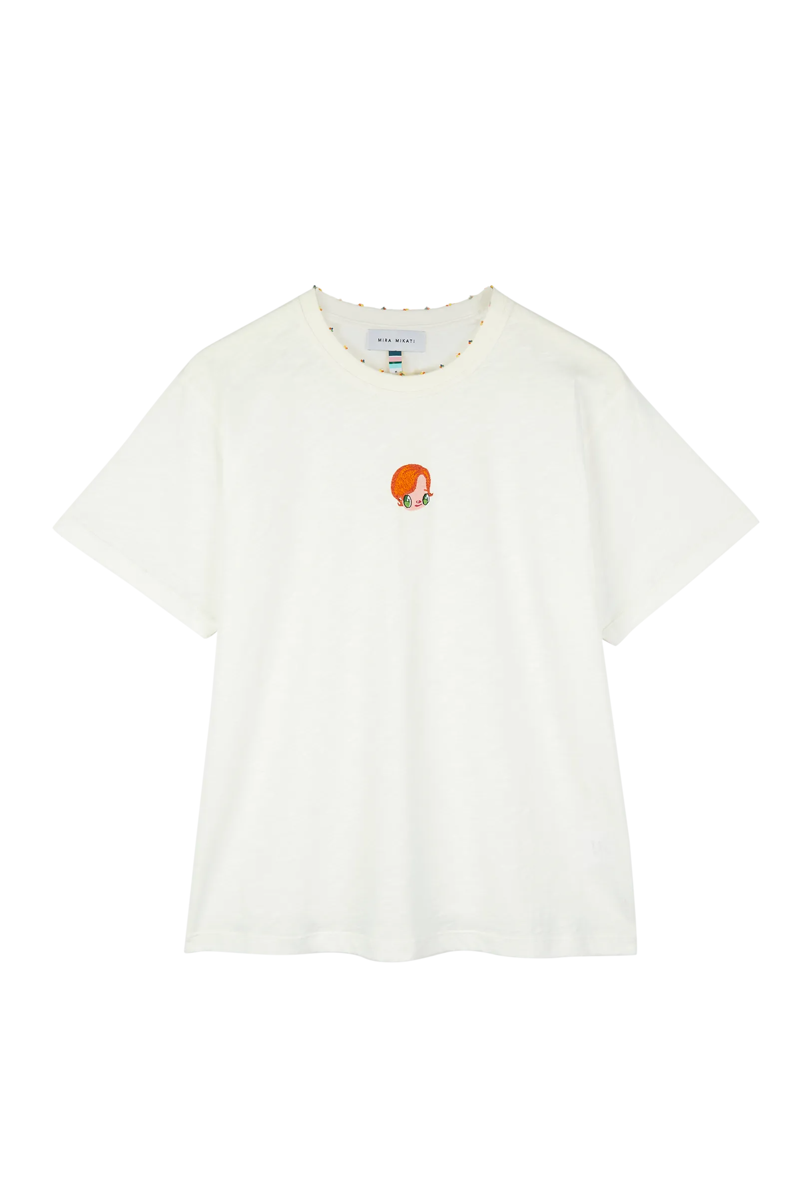 Mira Mikati x Javier Calleja Embroidered T-Shirt