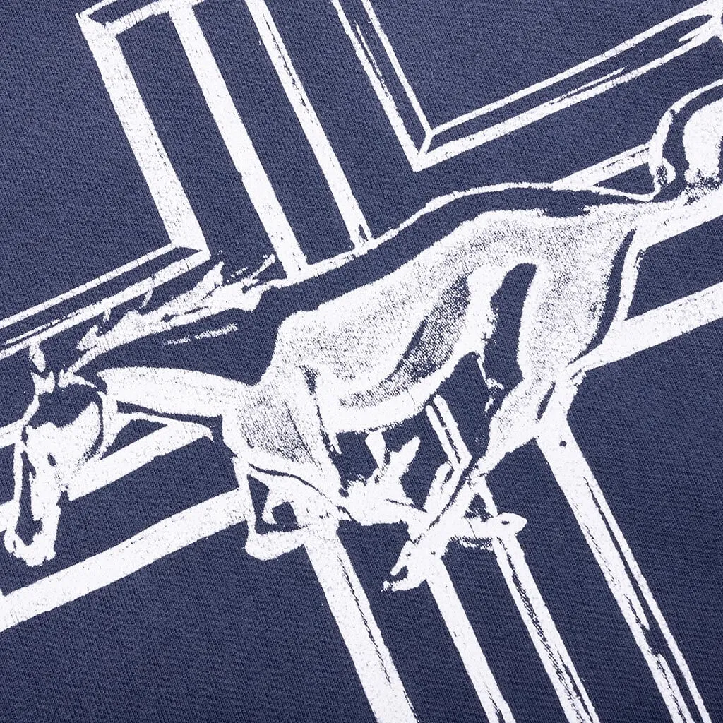 Mustang Cross Sweatshirt - Washed Navy