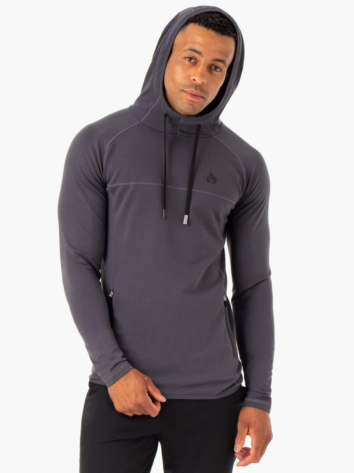 Optimal Pullover Hoodie - Charcoal