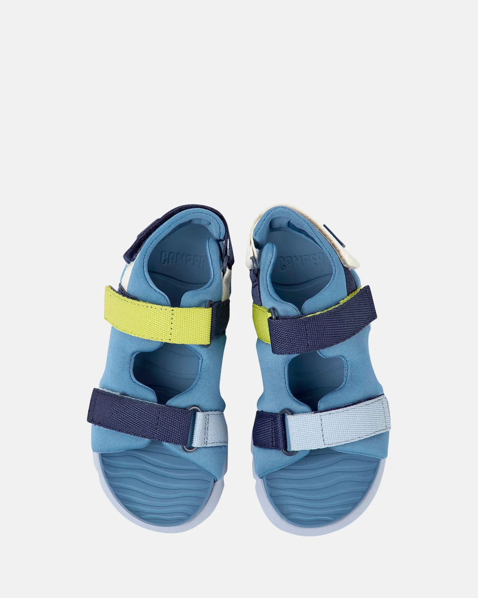 Oruga Sandal Youth Blue Multi