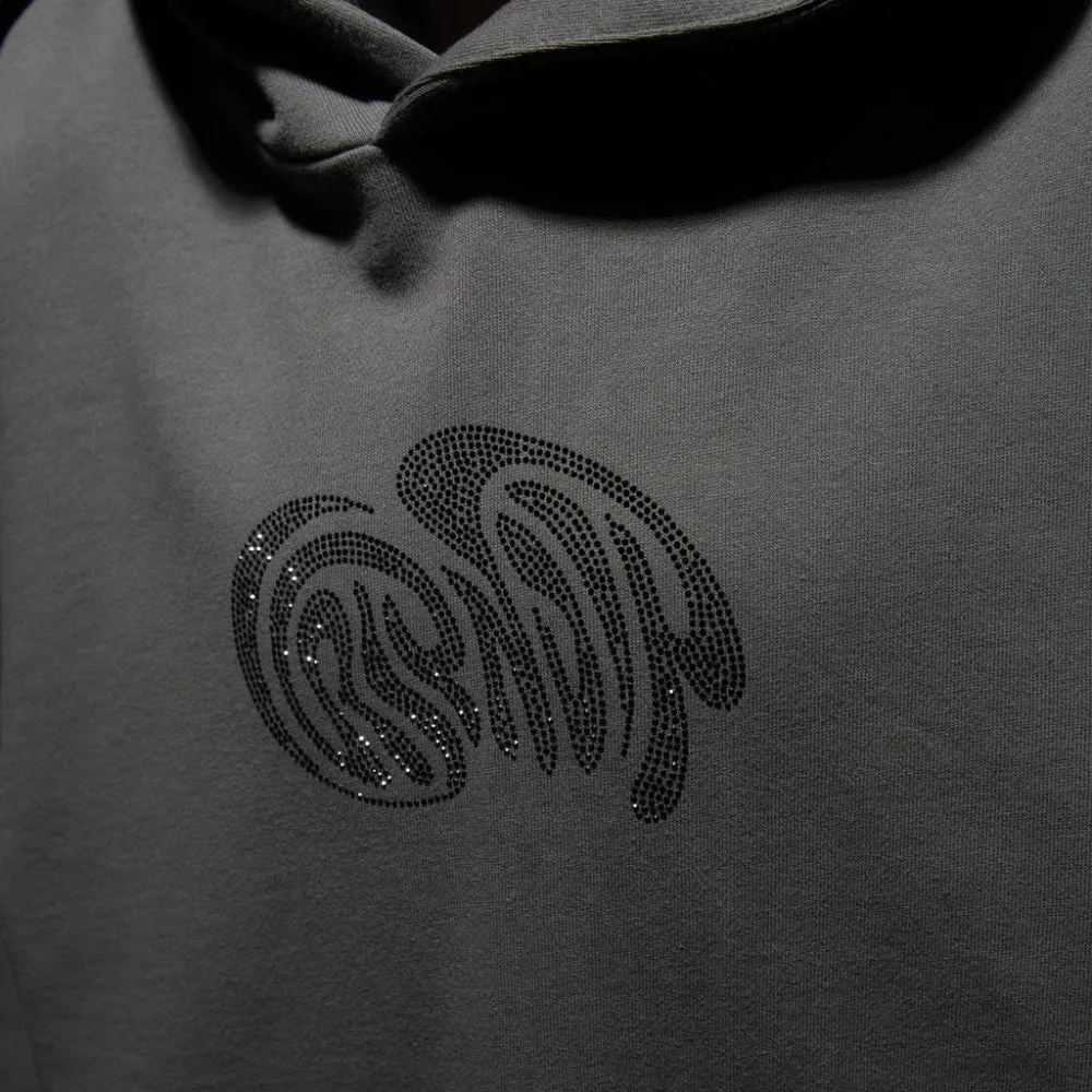 RIPNDIP BEAUTIFUL TRIP HOODIE-CHARCOAL