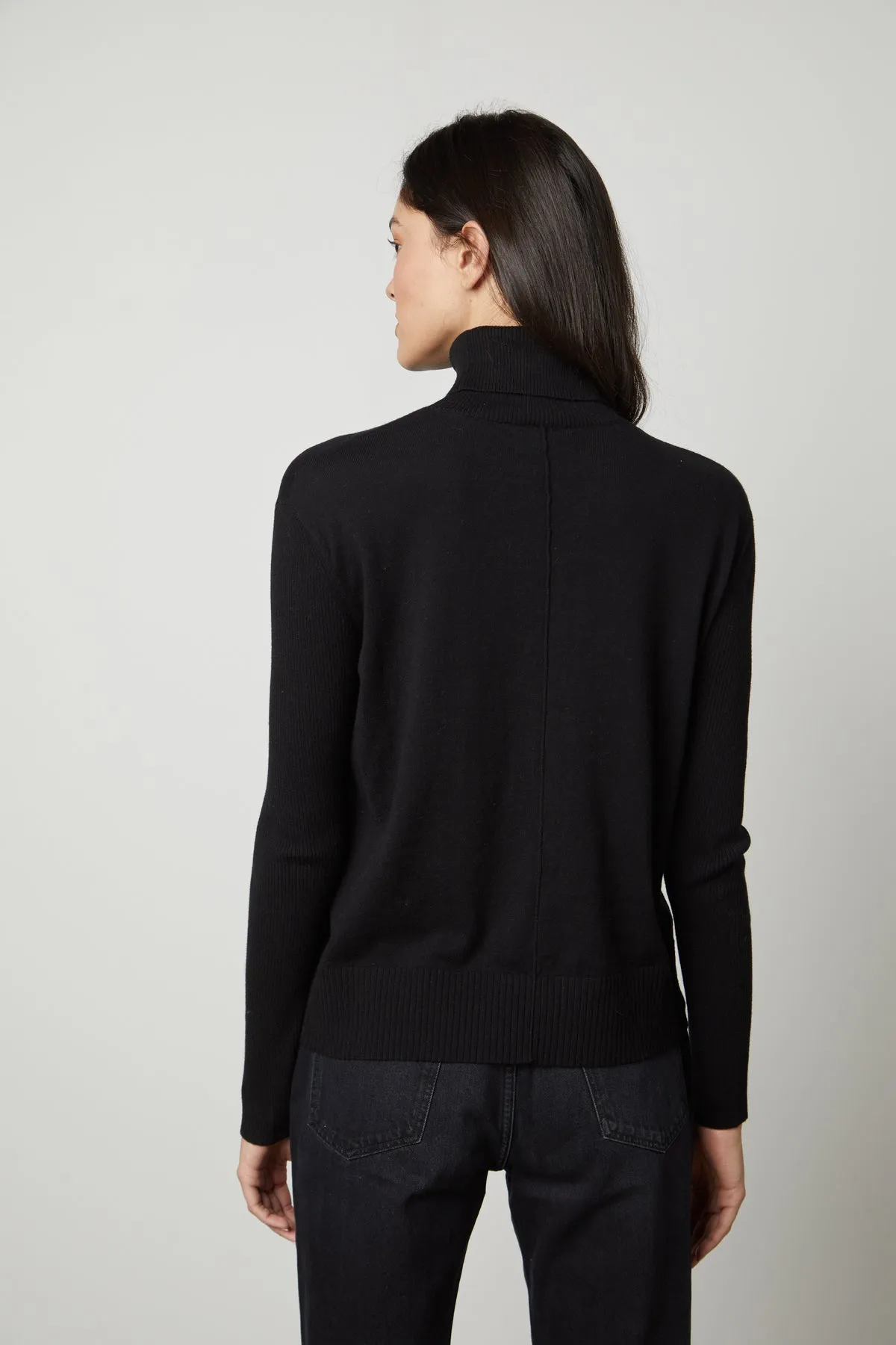 SALLY MOCK NECK SWEATER