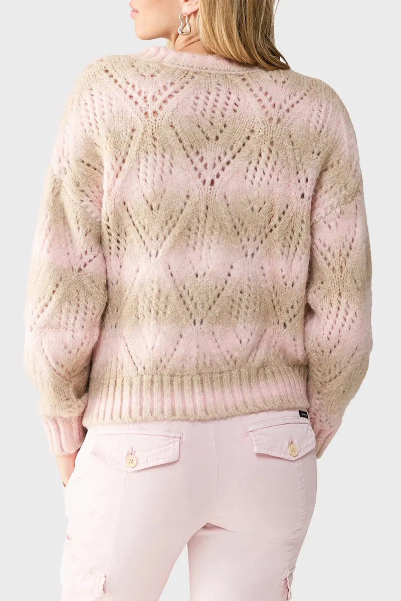 Sanctuary Pointelle Sweater