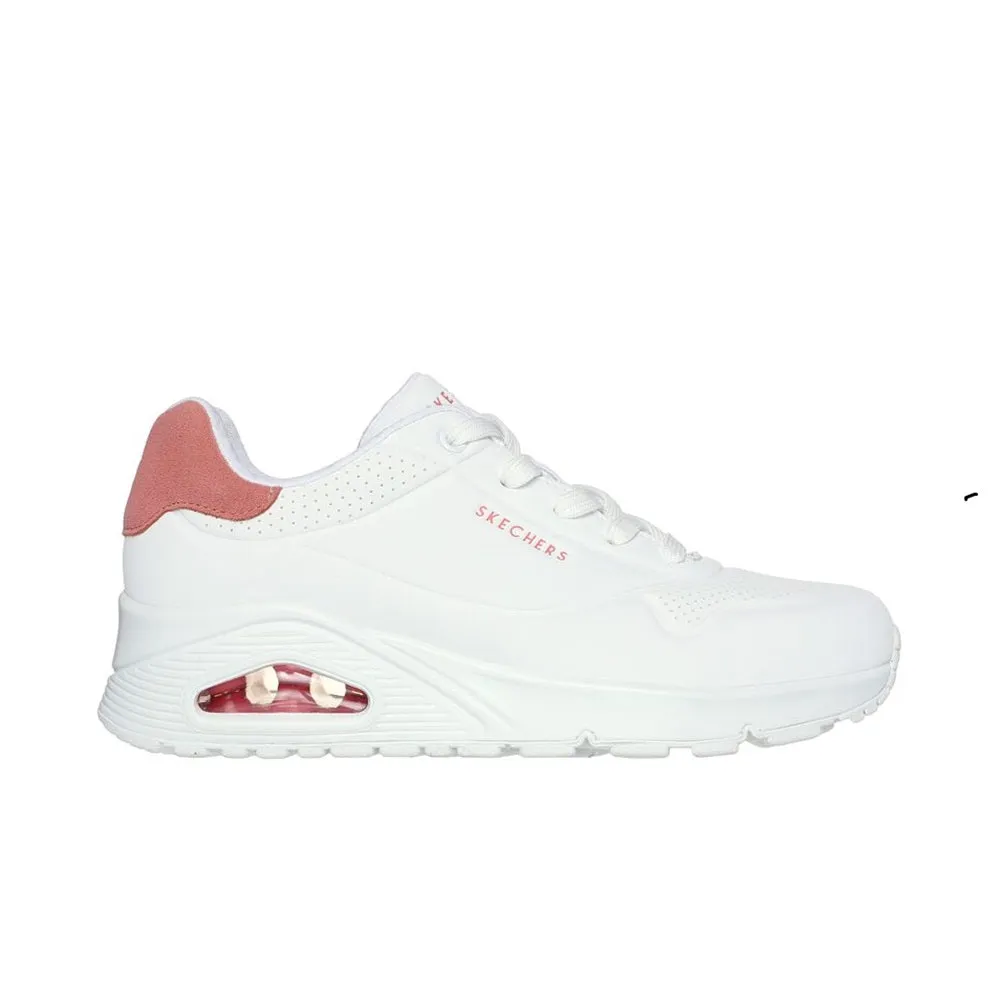 Scarpe da Donna SKECHERS Art. 177092WCRL Sneakers WHITE HOT CORAL casual