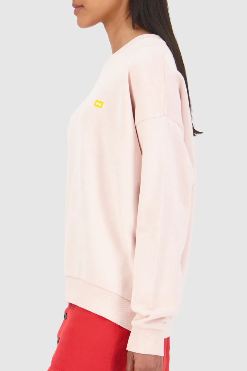 Slouch LS Gum Pink Crew