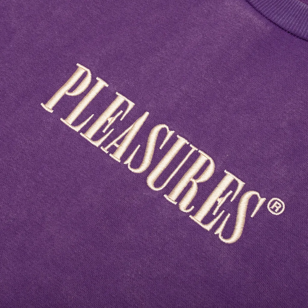 Sour Washed Crewneck - Purple