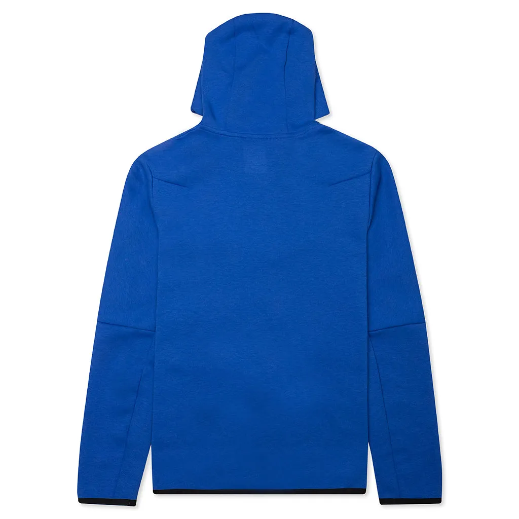 Sportswear Tech Fleece Full Zip Up Hoodie - Game Royal/Black