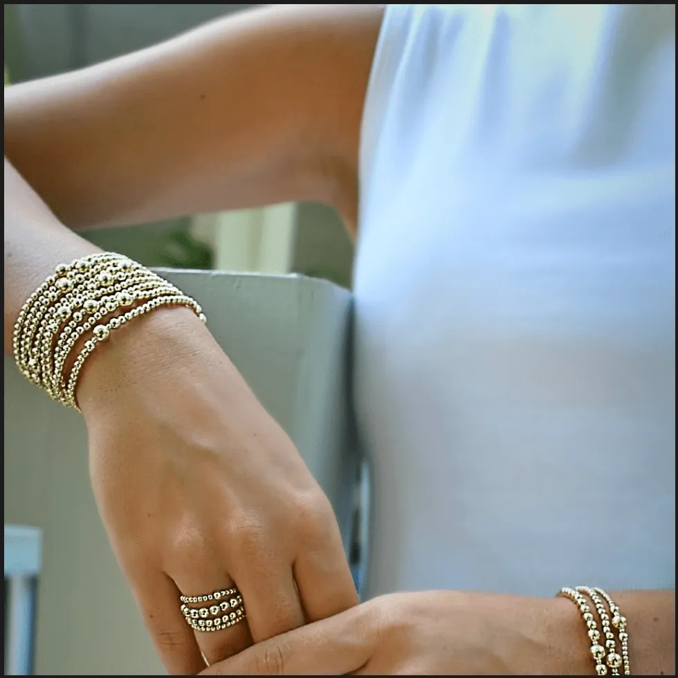 The Nantucket Collection 14k Gold- Filled Beaded Bracelets