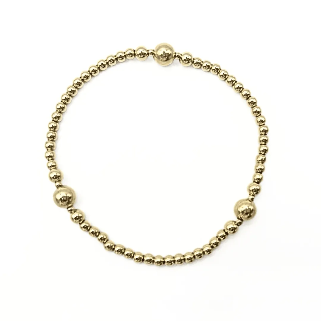 The Nantucket Collection 14k Gold- Filled Beaded Bracelets