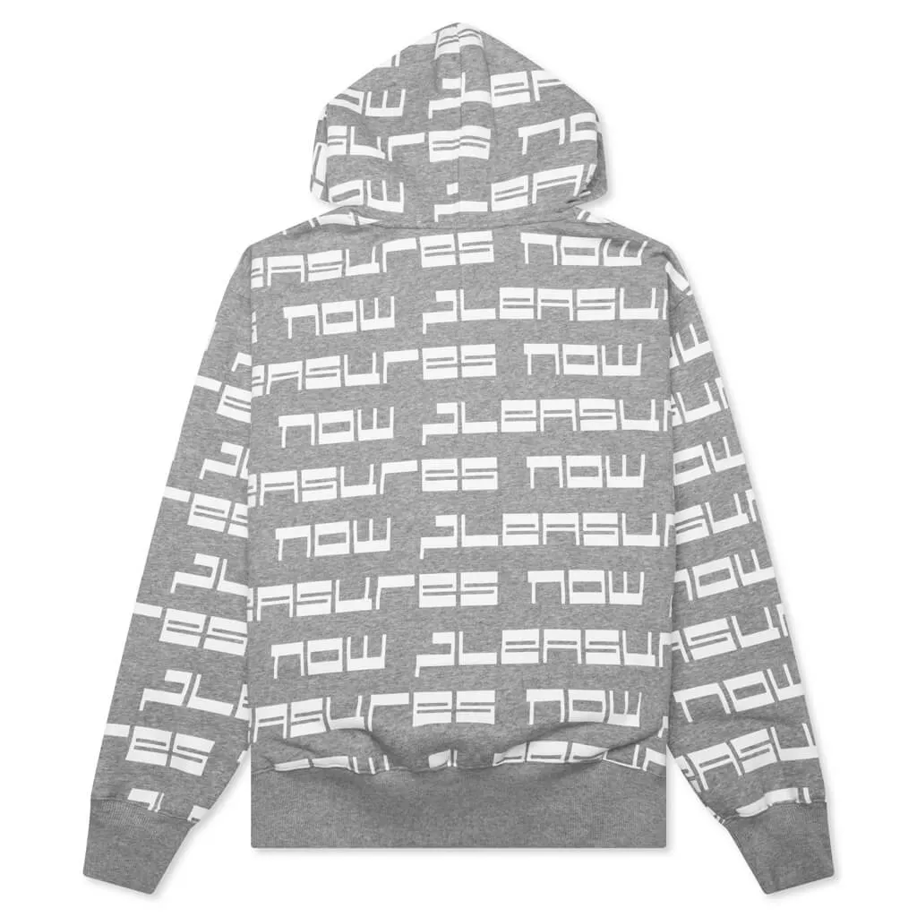 Tier Hoodie - Heather Grey