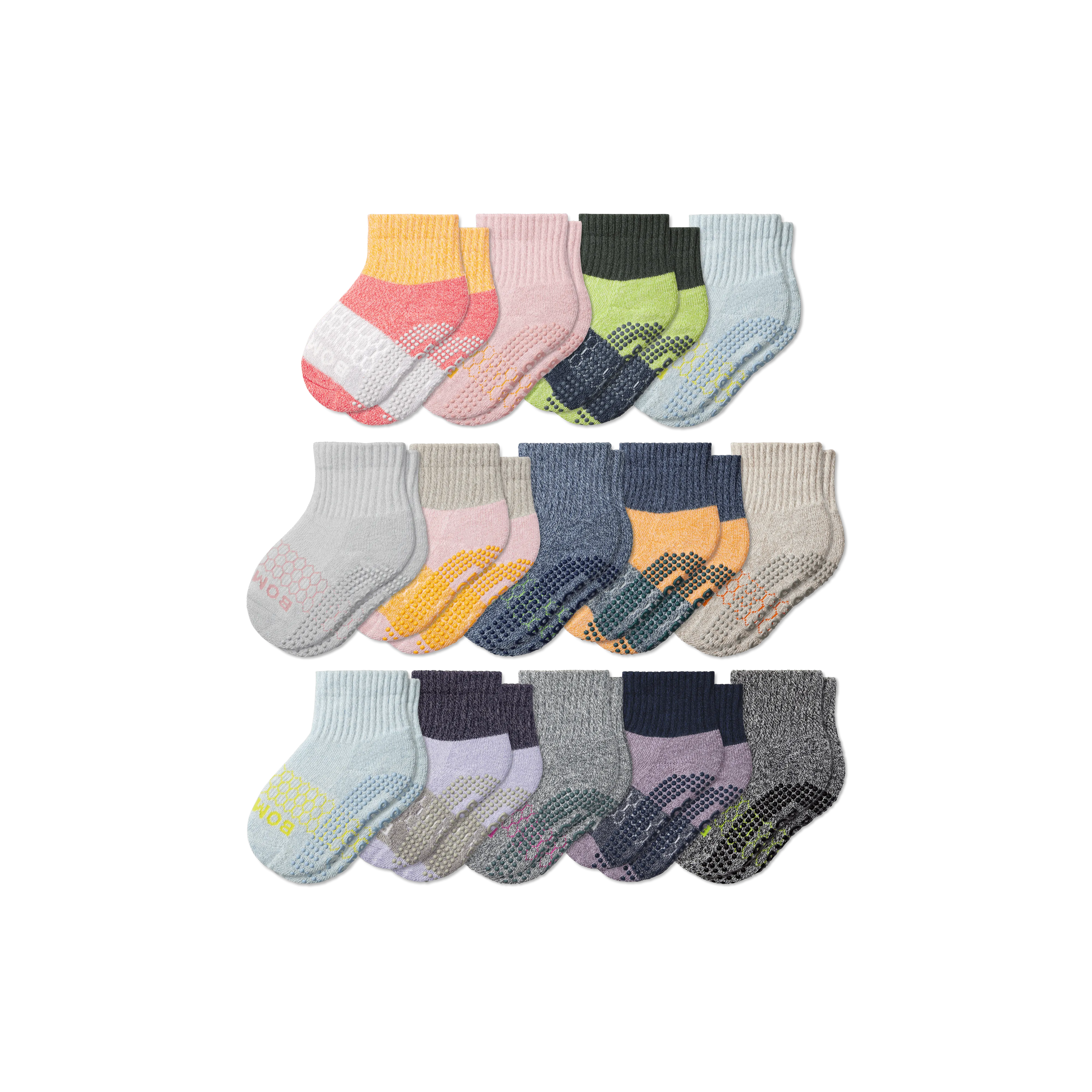 Toddler Week of Bombas Gripper Calf Sock 14-Pack