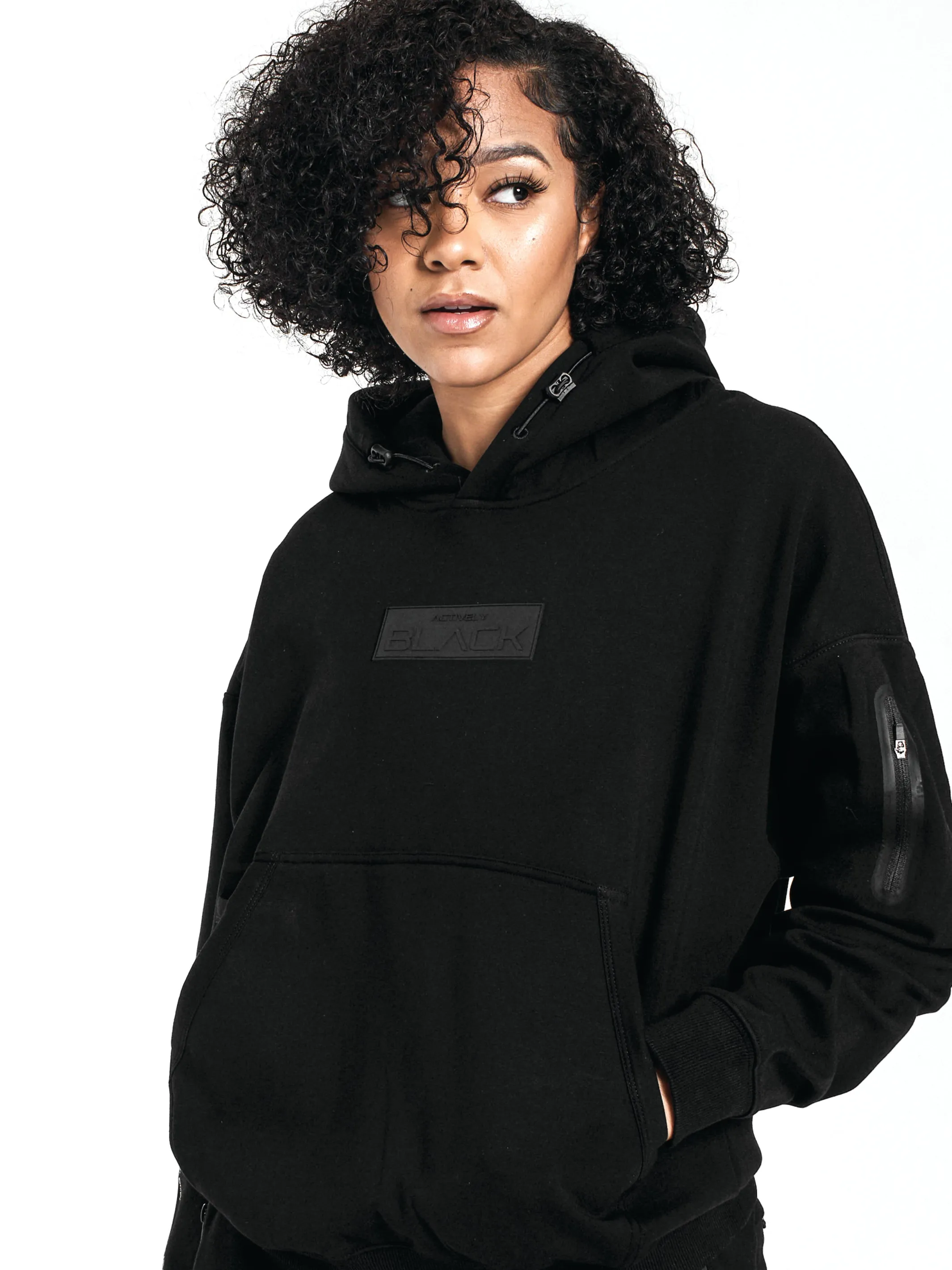 Unisex Rubber Patch Premium Hoodie