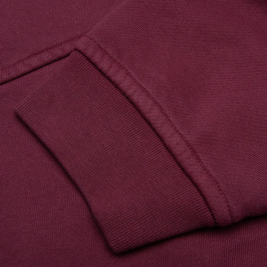 Zip Up Hoodie - Bordeux