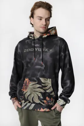 Tropical Print Hoodie for Men from Zoo York